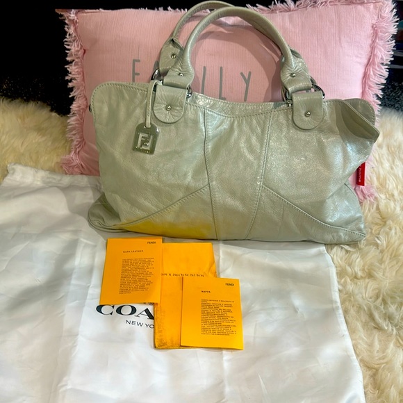 Fendi leather shoulder  bag - Picture 3 of 13